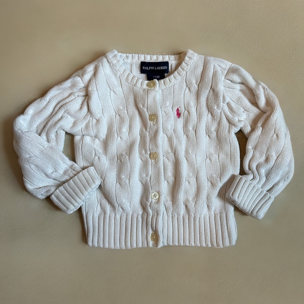 Ralph Lauren Cable Knit Cardigan